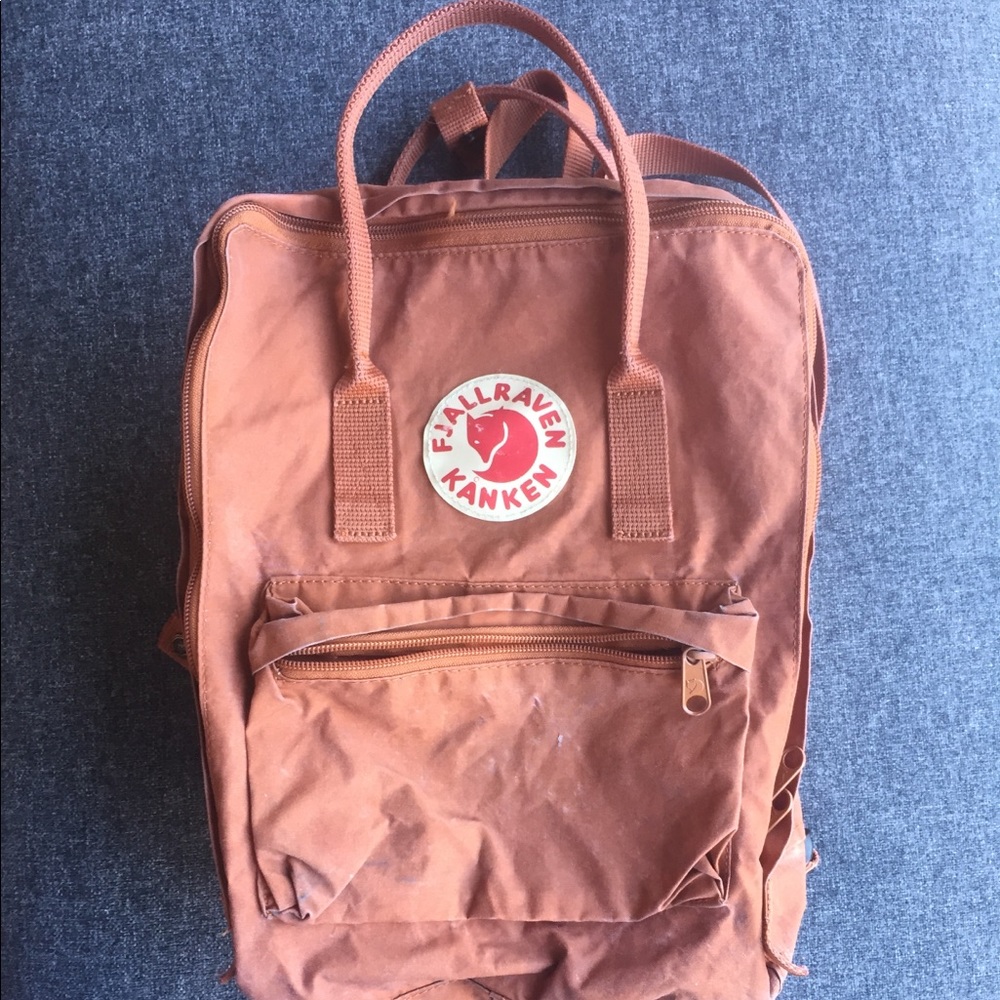 Fjallraven Backpack Rust color 13in